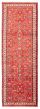 Bordered  Traditional Red Runner rug 10-ft-runner Persian Hand-knotted 352631