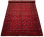 Bordered  Tribal Red Area rug 6x9 Russia Hand-knotted 320079