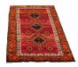 Persian Style 4'3" x 7'10" Hand-knotted Wool Rug 