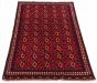 Afghan Royal Baluch 3'7" x 6'7" Hand-knotted Wool Rug 