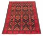 Afghan Royal Baluch 3'5" x 5'10" Hand-knotted Wool Rug 