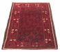 Afghan Royal Baluch 3'1" x 4'6" Hand-knotted Wool Rug 