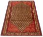 Persian Style 4'2" x 7'6" Hand-knotted Wool Rug 