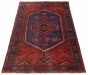 Persian Style 4'1" x 7'8" Hand-knotted Wool Rug 