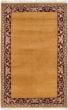 Traditional Brown Area rug 3x5 Pakistani Hand-knotted 230723