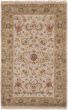 Bordered  Traditional Grey Area rug 3x5 Indian Hand-knotted 285961