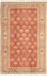 Bordered  Traditional Brown Area rug 8x10 Turkish Hand-knotted 293313