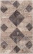 Casual  Transitional Grey Area rug 5x8 Turkish Hand-knotted 307221