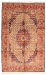 Bordered  Traditional Ivory Area rug Unique Persian Hand-knotted 324278