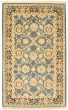 Bordered  Traditional Grey Area rug 3x5 Afghan Hand-knotted 336653