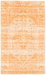 Transitional  Tribal Orange Area rug 5x8 Indian Hand Loomed 355107