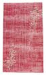 Transitional  Vintage Red Area rug 4x6 Turkish Hand-knotted 363444
