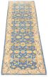 Indian Royal Oushak 2'7" x 9'10" Hand-knotted Wool Rug 