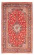 Bordered  Traditional Red Area rug Unique Persian Hand-knotted 373670