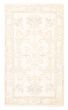 Bordered  Transitional Ivory Area rug 3x5 Pakistani Hand-knotted 382104