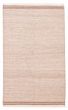 Flat-weaves & Kilims  Solid Brown Area rug 5x8 Indian Flat-Weave 387303