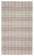 Braided  Transitional Ivory Area rug 5x8 Indian Braid weave 394177