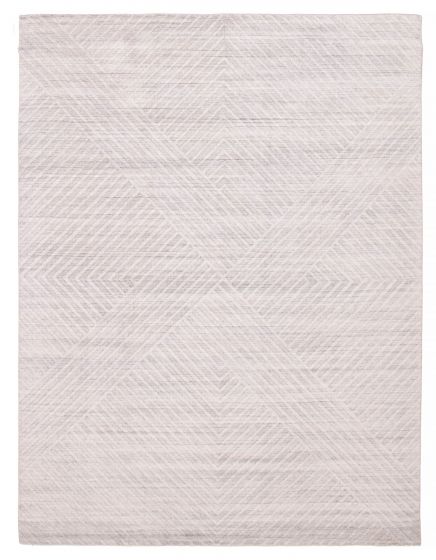Carved  Transitional Grey Area rug 6x9 Indian Hand Loomed 391608