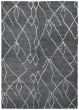 Casual  Transitional Grey Area rug 5x8 Indian Hand-knotted 292689