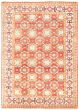 Bordered  Traditional Red Area rug 3x5 Afghan Hand-knotted 328904