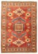 Bordered  Tribal Brown Area rug 3x5 Afghan Hand-knotted 329329