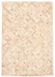 Accent  Transitional Ivory Area rug 5x8 Argentina Handmade 331709