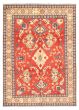 Bordered  Traditional Red Area rug 6x9 Afghan Hand-knotted 337055