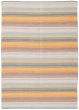 Flat-weaves & Kilims  Transitional Blue Area rug 5x8 Turkish Flat-weave 339318