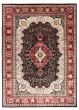 Bordered  Traditional Black Area rug 9x12 Indian Hand-knotted 348923