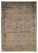 Overdyed  Transitional Ivory Area rug 5x8 Pakistani Hand-knotted 367275