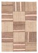 Contemporary  Transitional Brown Area rug 5x8 Turkish Flat-Weave 369363