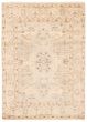 Bordered  Traditional Multi Area rug 5x8 Indian Hand-knotted 370078