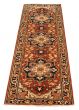 Indian Jules-Sultane 2'7" x 9'6" Hand-knotted Wool Rug 