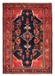 Bordered  Traditional Blue Area rug 3x5 Persian Hand-knotted 371578