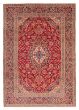Bordered  Traditional Red Area rug 6x9 Persian Hand-knotted 373677