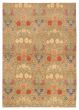 Floral  Transitional Brown Area rug 3x5 Nepal Hand-knotted 375146