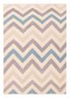 Flat-weaves & Kilims  Transitional Ivory Area rug 5x8 Turkish Flat-Weave 375791