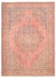 Vintage/Distressed Brown Area rug 9x12 Turkish Hand-knotted 388692