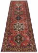 Persian Style 3'2" x 12'3" Hand-knotted Wool Rug 