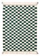 Moroccan  Tribal Green Area rug 5x8 Moroccan Hand-knotted 392012