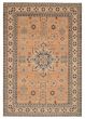 Geometric  Vintage/Distressed Brown Area rug 10x14 Afghan Hand-knotted 392247