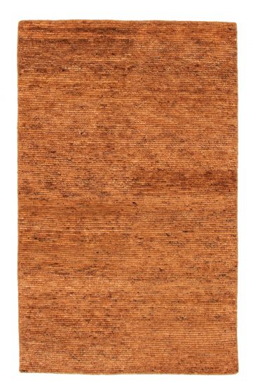 Moroccan  Tribal Brown Area rug 5x8 Indian Hand-knotted 349416