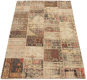 Casual  Vintage Brown Area rug 5x8 Turkish Hand-knotted 296122