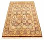 Bordered  Traditional Red Area rug 5x8 Pakistani Hand-knotted 318196