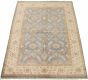 Indian Royal Ushak 6'2" x 8'10" Hand-knotted Wool Grey Rug