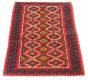 Afghan Royal Baluch 2'10" x 5'1" Hand-knotted Wool Rug 