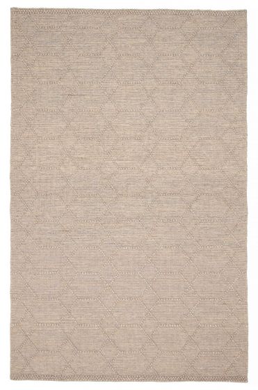 Braided  Transitional Ivory Area rug 5x8 Indian Braid weave 394172