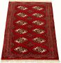 Turkmenistan Yamout 3'4" x 4'10" Hand-knotted Wool Rug 