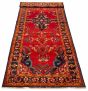 Persian Style 4'8" x 13'10" Hand-knotted Wool Rug 