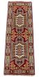 Indian Royal Kazak 2'1" x 6'7" Hand-knotted Wool Rug 